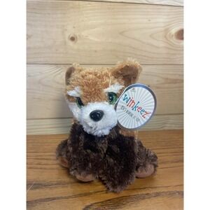 Winkeez Rascal The Red Panda Plush Shaggy Brown And White Fur MVP 2017 With Tags